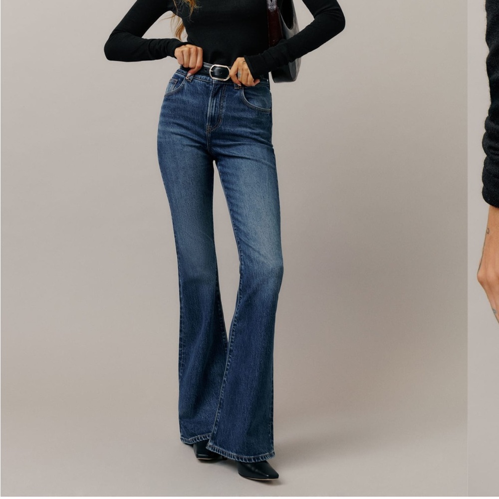 Reformation Margot High Rise Flare Jeans size 25